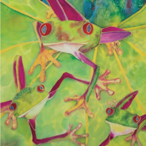 Frogs Greeting Card